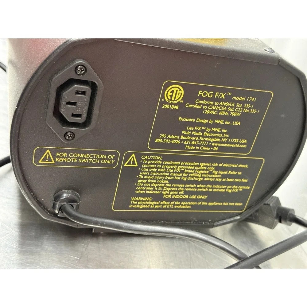 Fog‎ Machine Lite F/X Fog Maker Machine Model